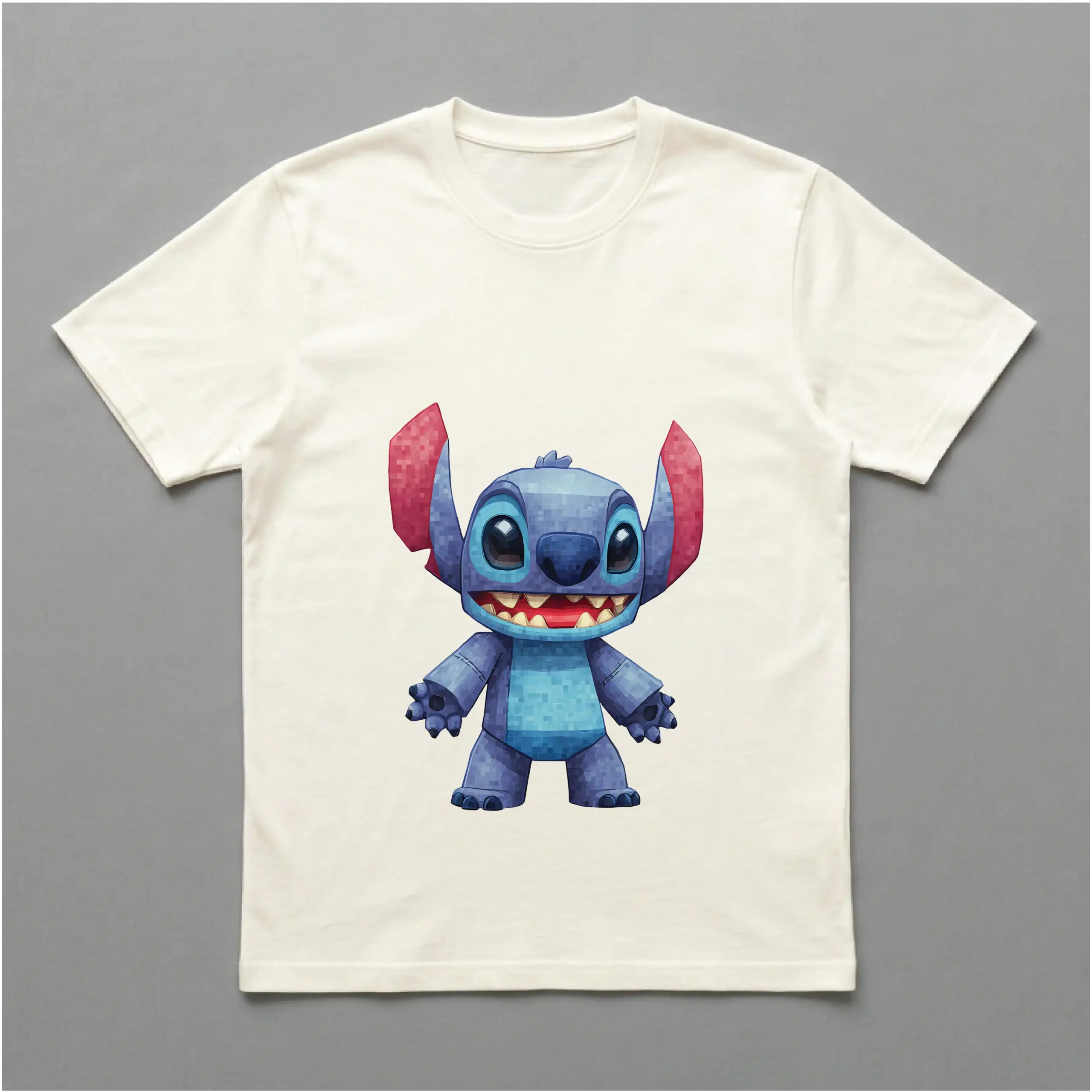 stitch-12 تیشرت بچگانه آستین کوتاه استیچ (Stitch) کد ۱۹۱۱ | سپیدپوش